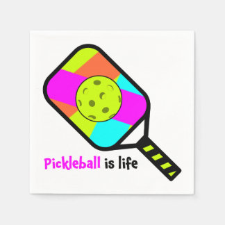 Servilleta de papel Pickleball es Vida