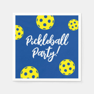Servilleta De Papel Pickleball Ropa de fiesta de cumpleaños