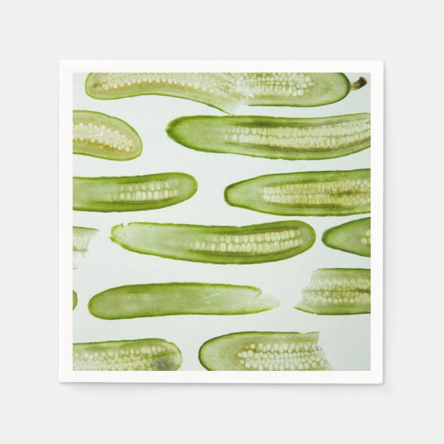 Servilleta De Papel Pickles Green (Anverso)