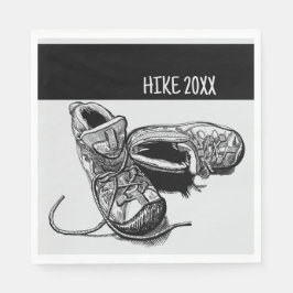 Servilleta De Papel Picnic de Camping Personalizado de Hiker