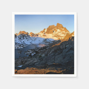 Servilleta De Papel Pico de Banner Sunrise Garnet Lake - John Muir Tra