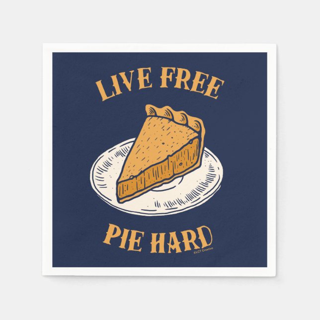 Servilleta De Papel Pie libre en vivo duro (Anverso)