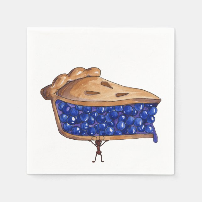 Servilleta De Papel Pie picnic (Anverso)