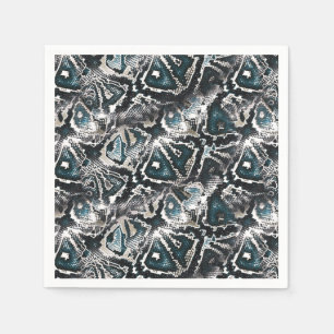 Servilleta De Papel Piel de serpiente