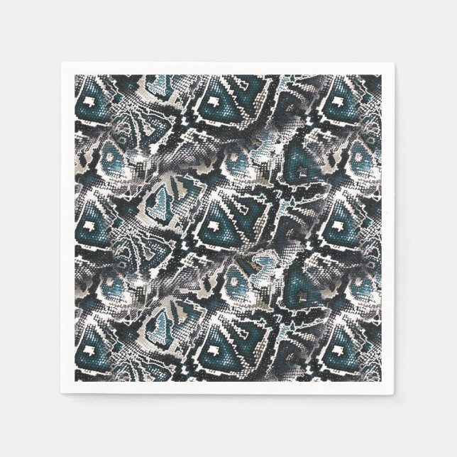 Servilleta De Papel Piel de serpiente (Anverso)