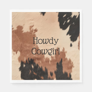 Servilleta De Papel Piel de vaca de Cream Brown