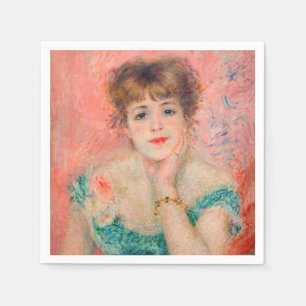 Servilleta De Papel Pierre-Auguste Renoir - Actriz Jeanne Samary