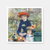 Pierre-Auguste Renoir - Dos hermanas en la terraza