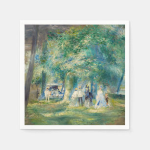Servilleta De Papel Pierre-Auguste Renoir - La Fiesta en Saint-Cloud