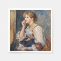 Pierre-Auguste Renoir - Mujer con carta