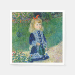 Servilleta De Papel Pierre-Auguste Renoir - Un Chica con capacidad par