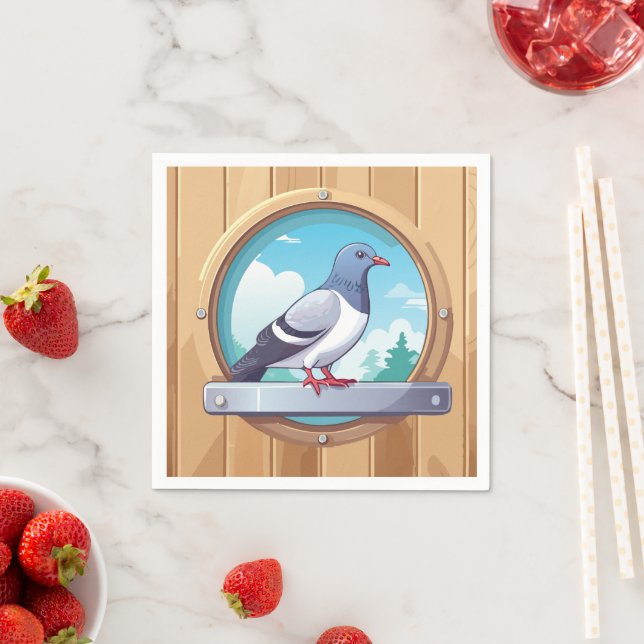 Servilleta De Papel Pigeon Fancier (In situ)