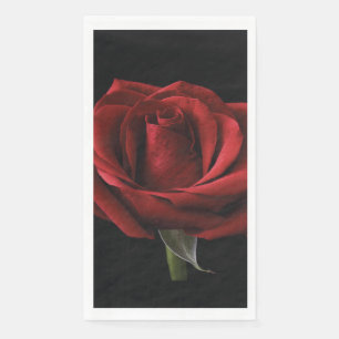 Servilleta De Papel Pilar de lanzamiento de rosa roja