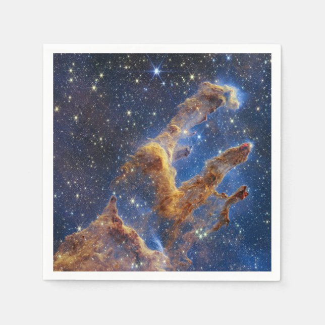 Servilleta De Papel Pilares de la creación parecen T-Rex (Anverso)