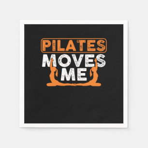 Servilleta De Papel Pilates Me Mueve Relajación Muscular Ejercicio Reg
