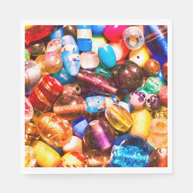 Servilleta De Papel Pile de cuentas (Anverso)