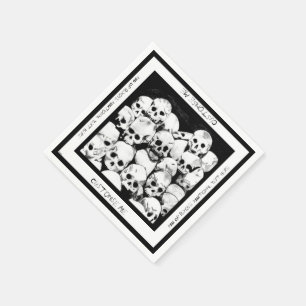 Servilleta De Papel Pile-O-Skulls