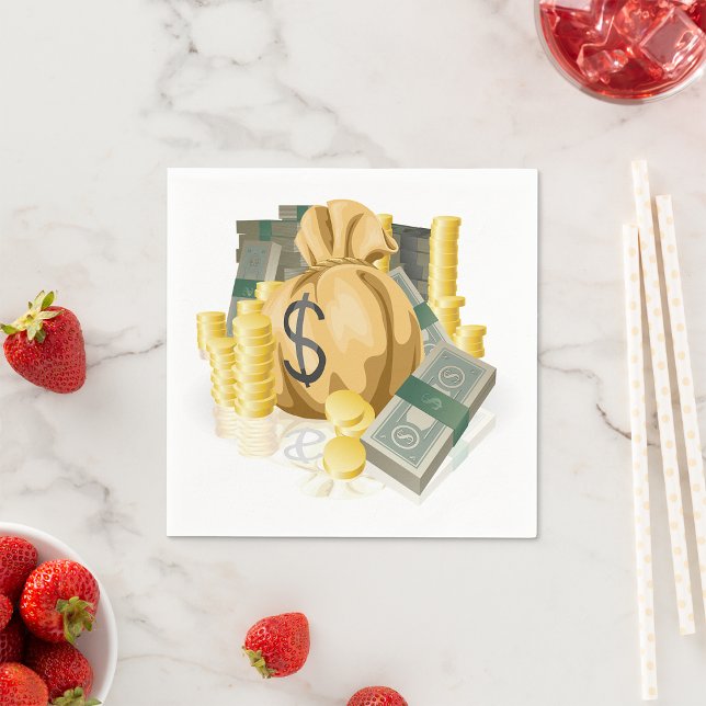 Servilleta De Papel Piles de toallas de papel moneda (Subido por el creador)