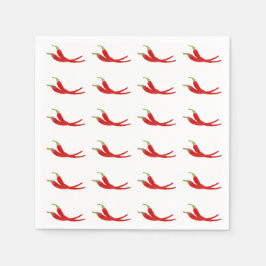 Servilleta De Papel Pimiento rojo
