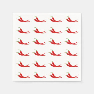 Servilleta De Papel Pimiento rojo