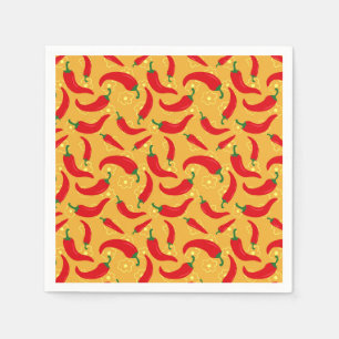 Servilleta De Papel Pimientos calientes