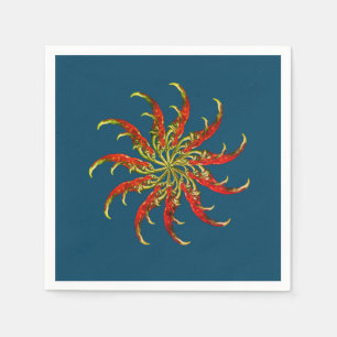 Servilleta De Papel Pimientos calientes rojos 