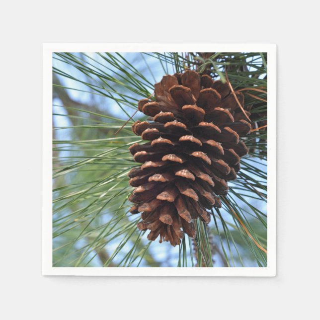 Servilleta De Papel Pine Cone (Anverso)