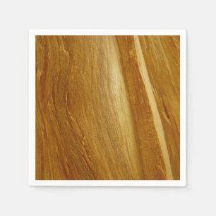 Servilleta De Papel Pine Wood II Faux Wooden Textura