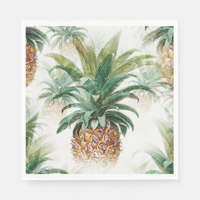 Servilleta De Papel Pineapple Napkins (Anverso)