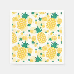 Servilleta De Papel Pineapple Standard Coctail Paper Napkins