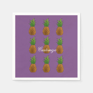Servilleta De Papel Pineapples Thunder_Cove