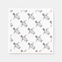 Pingüino de dibujos animados