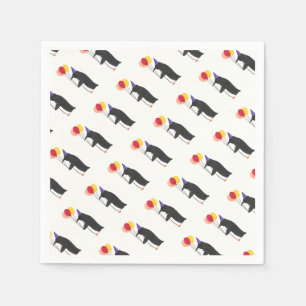 Servilleta De Papel Pingüino del fiesta