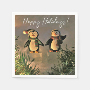 Servilleta De Papel Pingüinos de vacaciones