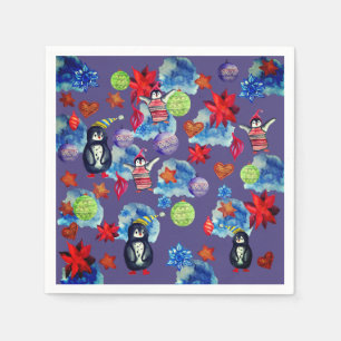 Servilleta De Papel Pingüinos y toallas