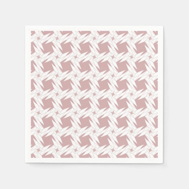 Servilleta De Papel Pink abstract (Anverso)
