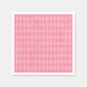 Servilleta De Papel Pink Argyle