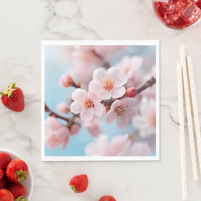 Servilleta De Papel Pink Blossom Magic   Paper Napkin  (In situ)