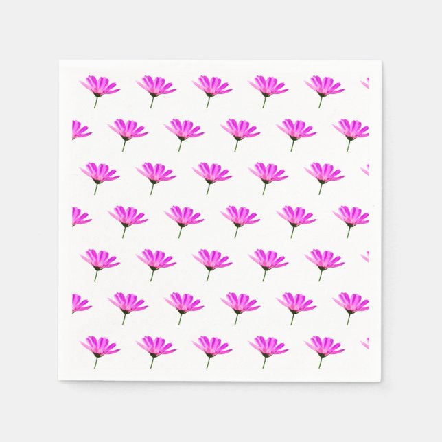 Servilleta De Papel Pink Daisy (Anverso)
