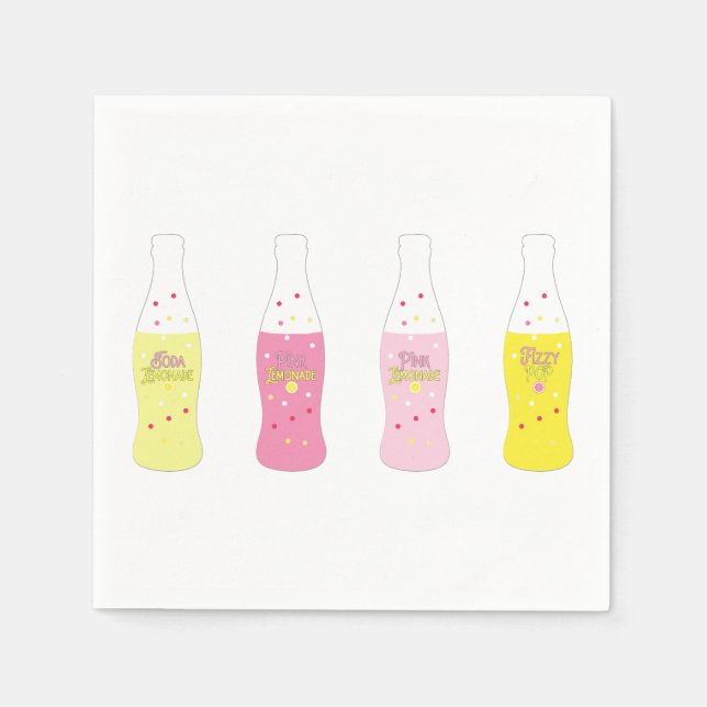 Servilleta De Papel Pink Lemonade (Anverso)