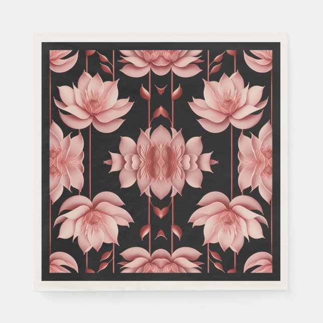 Servilleta De Papel Pink Lotus Classic (Anverso)