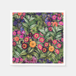 Servilleta De Papel Pink Meadow Floral