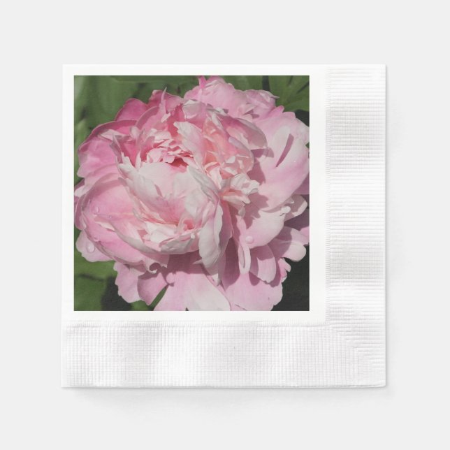 Servilleta De Papel Pink Peony (Anverso)