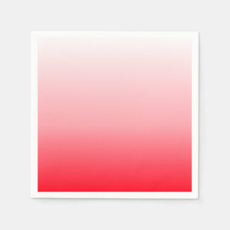 Servilleta De Papel Pink Red Ombre Gradient