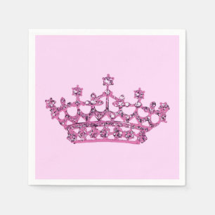 Servilleta De Papel Pink Tiara
