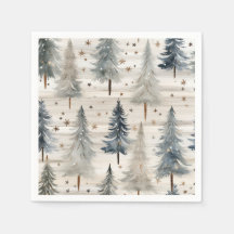 Pinos de invierno y sentimientos navideños