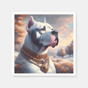 Servilleta De Papel Pintura argentina retro dogo