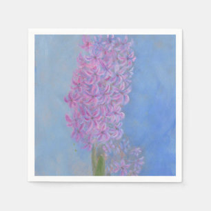 Servilleta De Papel Pintura de flor Lilac Pink Hyacinin
