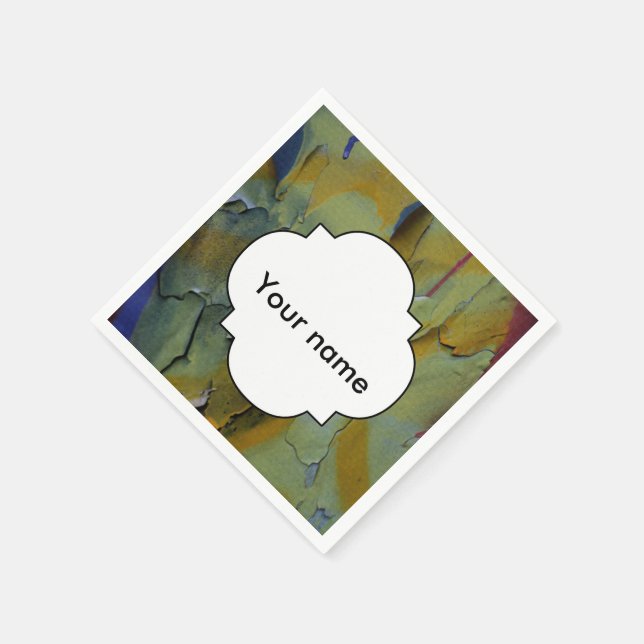 Servilleta De Papel Pintura de pelado (Borde)