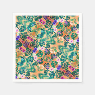 Servilleta De Papel pintura de selva tropical